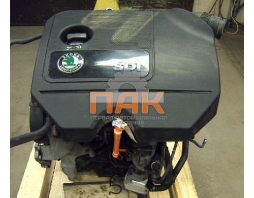 Двигатель на Skoda 1.9 фото